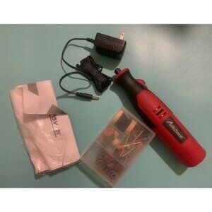 New Cordless Rotary Tool 2.0 Ah 8V Rechargeable Rotary Tool, 4 Front LED Lights